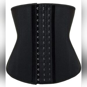 NWT YIANNA Latex Waist Trainer For Women Underbust Corset Hourglass Size 2XL